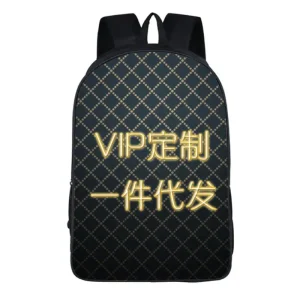 Cartoon Game Printed School Backpack for Boys and Girls