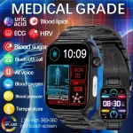 Medical Smartwatch: Track Glucose, Lipids, Uric Acid Real-Time