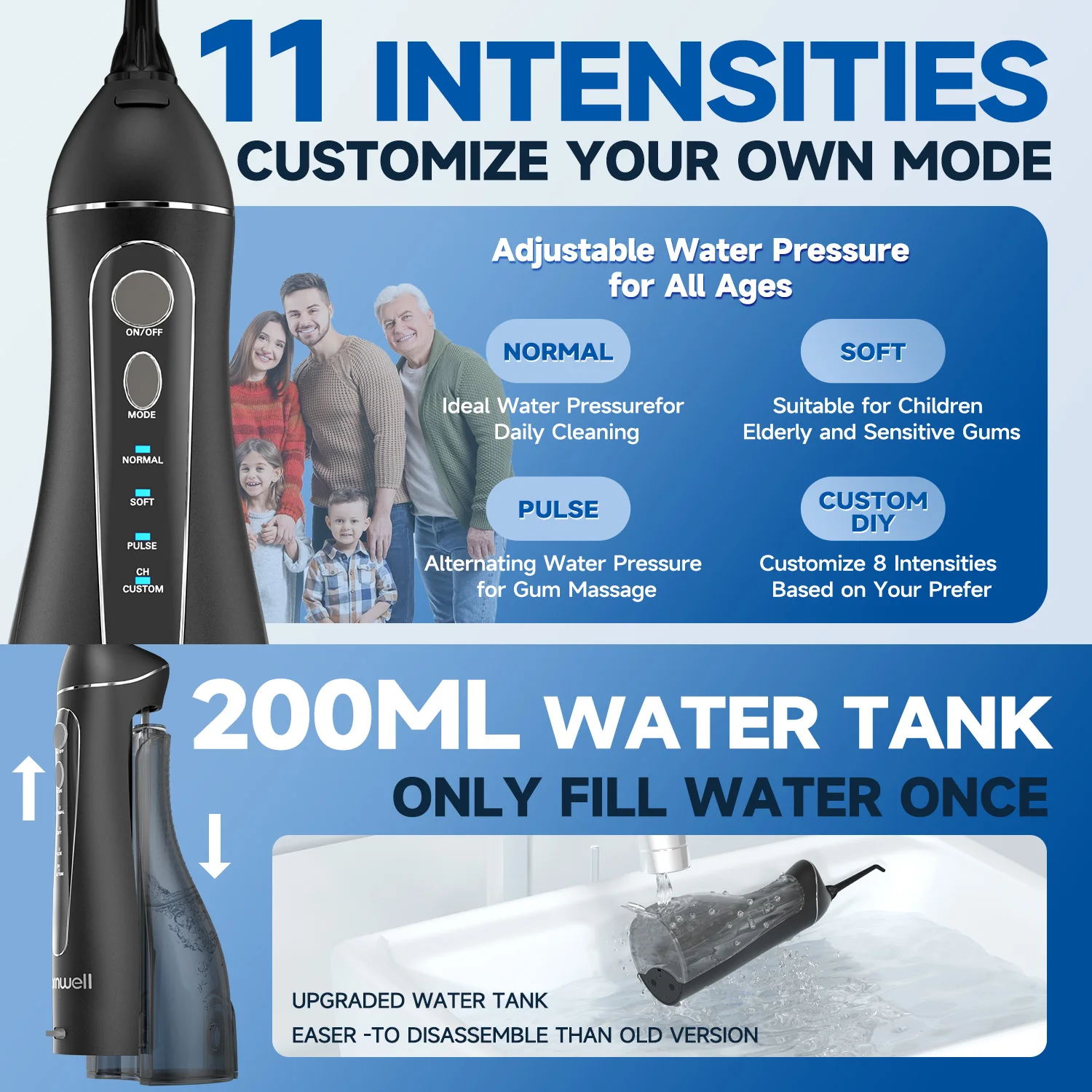 Deep Clean Portable Water Flosser for Healthy Gums - Image 3