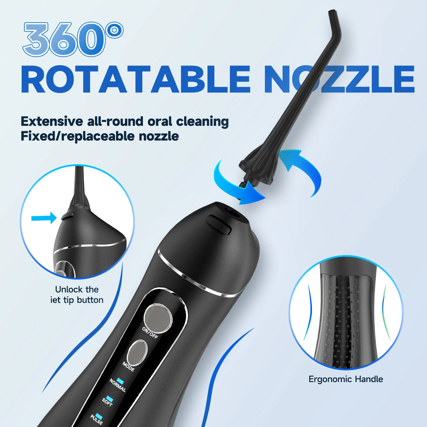 Deep Clean Portable Water Flosser for Healthy Gums - Image 5